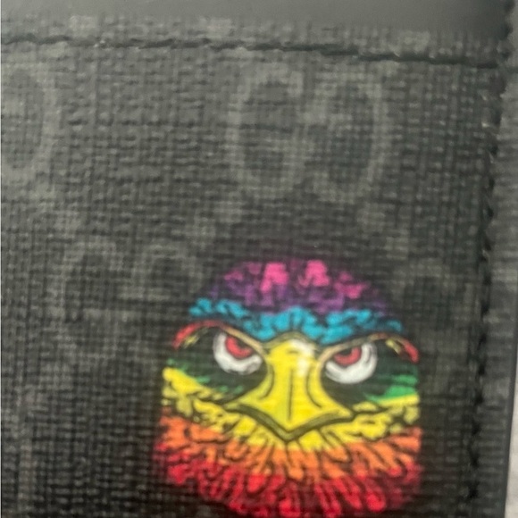 Gucci authentic new “Black Eagle” Card Holder - Picture 2 of 4